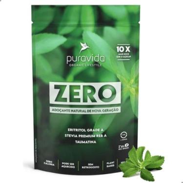 Imagem de Adoçante Zero Calorias Com Stevia REB A 100g Pura Vida, Natural