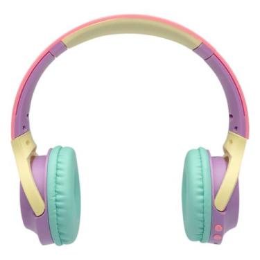 Imagem de Fone De Ouvido Color Block Menina Lilás Adesivos Puket
