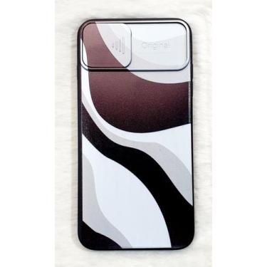 Imagem de Capinha Protege Camera Compativel com Iphone 7 Plus 5.5 Aveludada Colo