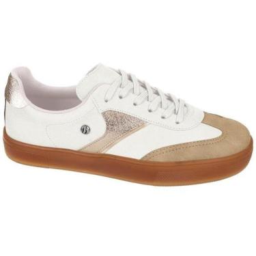 Imagem de Tênis Casual Bebece T2131 Feminino - Bebecê, Branco, Preto, 37