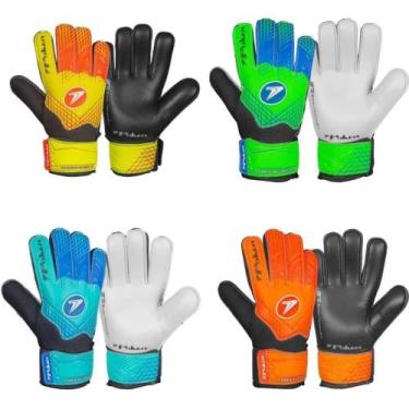 Imagem de Luva goleiro Poker Training Focus Junior, Verde, 7