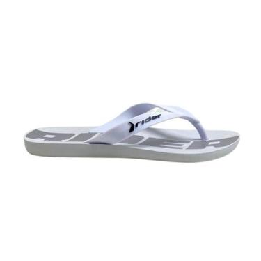 Imagem de Chinelo Rider Masculino 12303 Branco, 43