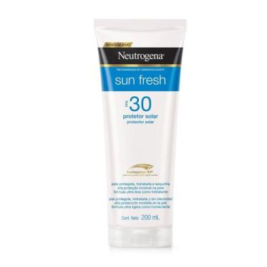 Imagem de Protetor Solar Facial Loção Refrescante FPS30 Neutrogena Sun Fresh 200