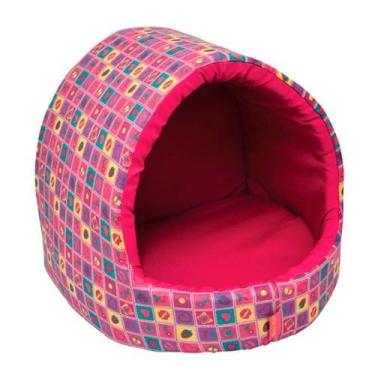 Imagem de Cama Iglu em Algodão para Cães - São Pet
