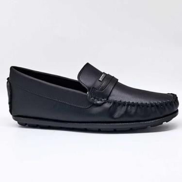 Imagem de Sapato Mocassim Masculino Polo Start Social Ps902, Preto, 40