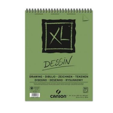 Imagem de Bloco Papel Canson XL Dessin 50 Folhas A4 160g