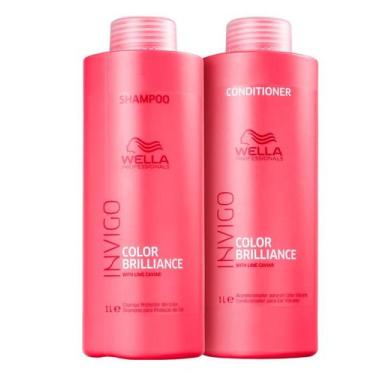 Imagem de Kit Wella Professionals Invigo Color Brilliance Salon Duo (2 Produtos)