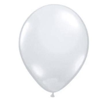 Imagem de BALÃO LISO REDONDO - PIC PIC Nº 05 - CLEAR (TRANSPARENTE) - Pacote com