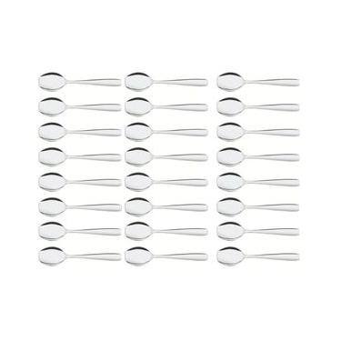 Imagem de Conjunto Colheres para Sorvete Inox Tramontina Servir Doces Sobremesa 24 Peças