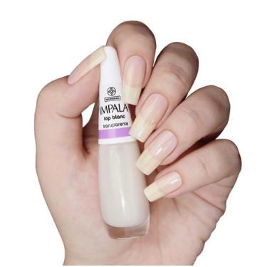 Imagem de Esmaltes Impala Perolado 7,5ml, TOP BLANC