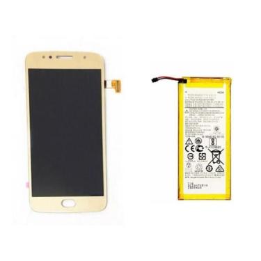 Imagem de Tela Display Lcd Touch Para Moto G5s D+ Bateria + Cola 110ml - inova