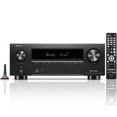 Imagem de Receiver Denon AVR-X3800H 9.4ch WiFi Bluetooth 105W AV 8K Áudio 3D com