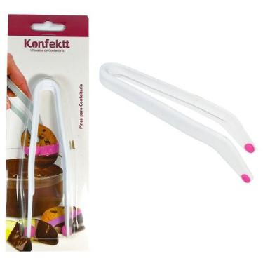 Imagem de Pinça Para Confeitar Ponta Emborrachada 15x4cm - UT-901 - ds