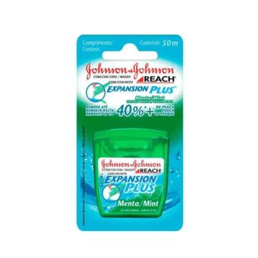 Imagem de Fio Dental Sabor Menta Reach Johnson's  50m
