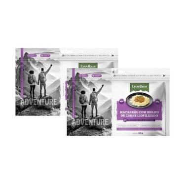 Imagem de Kit 2X: Macarrão com Molho de Carne Liofilizado Lyovibes 115g