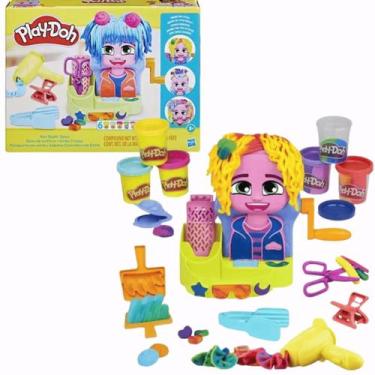 Imagem de Massinha Play Doh Salão de Cabeleireiro com 6 Potes 3+ Hasbro