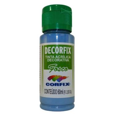 Imagem de Tinta Acrilica Fosca Decorfix Corfix 60ml - Selecione a Cor, 383-AZUL 
