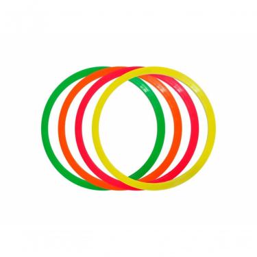 Imagem de Kit de Argolas para Treinamento de Agilidade com 8 Unidades Coloridas Velocidade Coordenacao Motora Alux Pro Sports