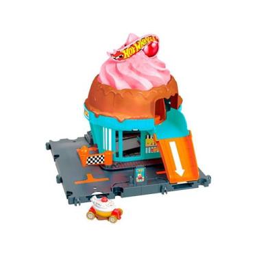 Imagem de HDR24 Pista City Hot Wheels Sorveteria HTN77 Mattel, Colorido, City