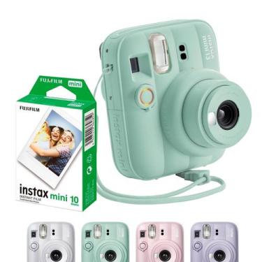 Imagem de Câmera Instax Mini 13 Fujifilm Com 10 Filmes Instax - Lagoon Green, Ve