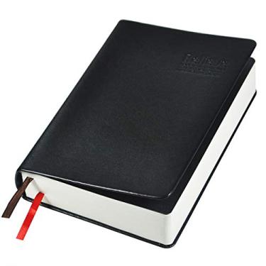 Imagem de Littfun caderno de couro para caderno de escrita grossa capa macia diário 360 folhas forrado diário para homens e mulheres, Dot Grid