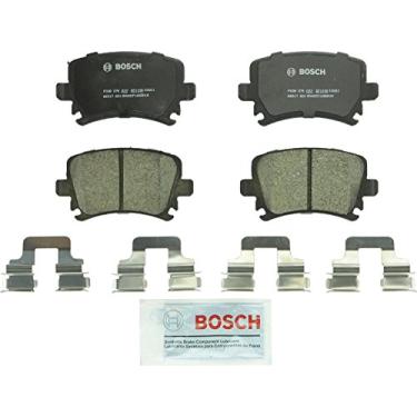 Imagem de BOSCH BC1108 QuietCast Conjunto de pastilhas de freio a disco de cerâmica premium - Compatível com Audi A3, A4, A6, Quattro, S3, TT; Volkswagen CC, Eos, Golf, GTI, Jetta, Passat, R32, Rabbit, Tiguan +