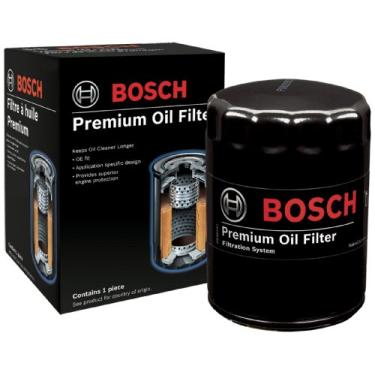 Imagem de Filtro de óleo premium Bosch 72184 com tecnologia de filtragem FILTECH