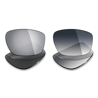 Imagem de 2 pares de lentes polarizadas de reposição da Mryok para óculos de sol Oakley Valve 2014 – Opções