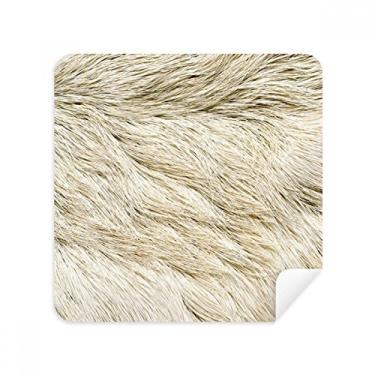 Imagem de Cinza Prateado Suave Pelo Textura Óculos Pano Pano Pano Tecido Camurça Pacote com 2