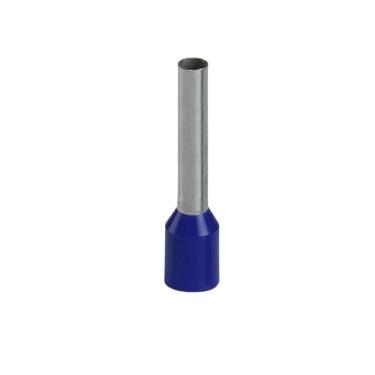 Imagem de Terminal Ilhós Tubular 2,5Mm² 21A Azul 50 Peças Decorlux
