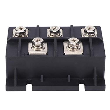 Imagem de Retificador de ponte de silicone, ponte retificadora de 200A 1600V retificadora de 3 fases com resina de baixo perfil e caixa epóxi módulo de retificação de ponte