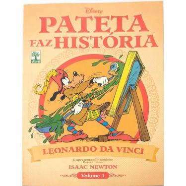 Imagem de Pateta Faz História Vol 1 Leonardo Da Vinci Editora Abril