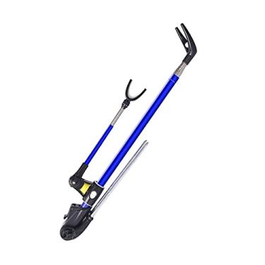 Imagem de Barraca de pesca Suporte de suporte de suporte de suportes de suporte de torre de aço inoxidável Stand Stand Haste Haste com inserção do solo Os suprimentos de engrenagem de pesca Suporte para vara de