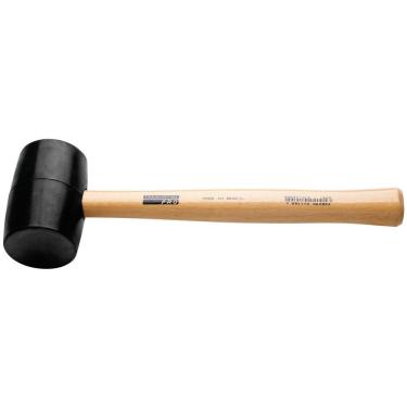 Imagem de Martelo Borracha Preta Modelo Americano 225 g Tramontina PRO Tramontina