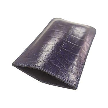 Imagem de Capa Luva De Couro Celular Xiaomi Mi 9 T Pro - (CROCO AZUL)