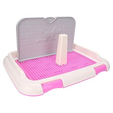 Imagem de Toalete para treinamento de cachorros, almofada higi¨ºnica para treinamento de c?es Cerca de banheiro para gatos Bandeja para banheiro com urina programada, 18,3 x 13,9 x 9,3 pol.