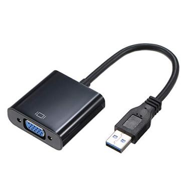 Imagem de Homesen Cabo conversor adaptador USB 3.0 para VGA fêmea 1080p para PC laptop projetor