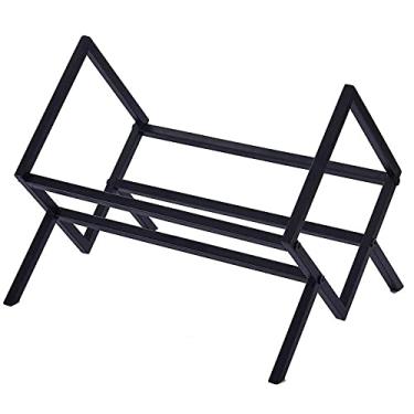 Imagem de KIZQYN Estante de livros criativos de mesa de escritório livros de armazenamento de revista jornal estante suporte de caneta decoração de mesa estante (tamanho: 1)