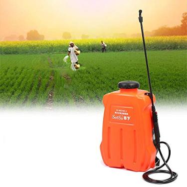 Imagem de Yajun Pulverizador de pressão de jardinagem agrícola recarregável fácil de transportar mochila bocal ajustável 16L PP pulverizadores elétricos inteligentes