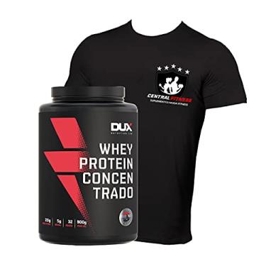 Imagem de Whey Protein Concentrado - Chocolate - 900g - Dux Nutrition + Camiseta