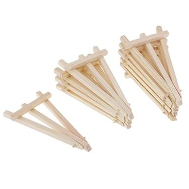 Imagem de Colaxi 10x -negro de Madeira Tela Tripé Cavalete Suporte Número Do Nome