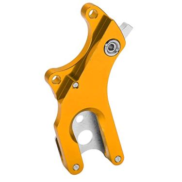 Imagem de Conversor adaptador de freio a disco de bicicleta TEUOPIOE, acessório de atualização de bicicleta de conversão Acessórios de modificação de bicicleta elétrica(Gold)