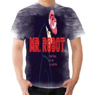 Imagem de Camiseta Camisa Mr Robot Engenheiro Programador Hacker T.I - Estilo Kr