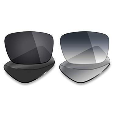 Imagem de 2 pares de lentes polarizadas de substituição da Mryok para óculos de sol Oakley Fuel Cell – Opções