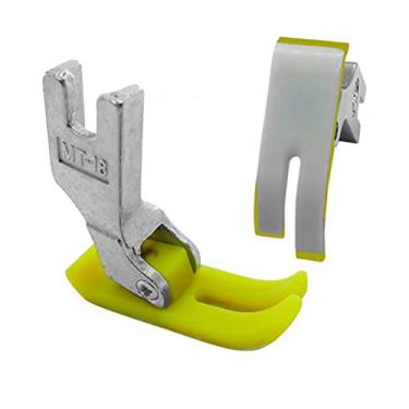 Imagem de Genérico Calcador Teflon Deslizante Maquina Costura Reta Industrial MT-18-VERMELHO