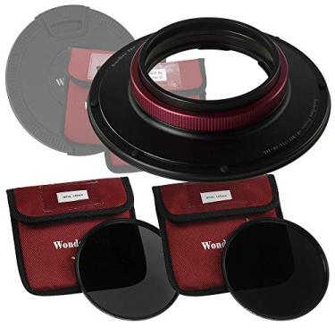 Imagem de WonderPana FreeArc 145 mm ND16 e ND32 Kit compatível com lentes Olympus 7-14 mm f/2.8 M.ZUIKO Digital ED PRO Micro quatro terços