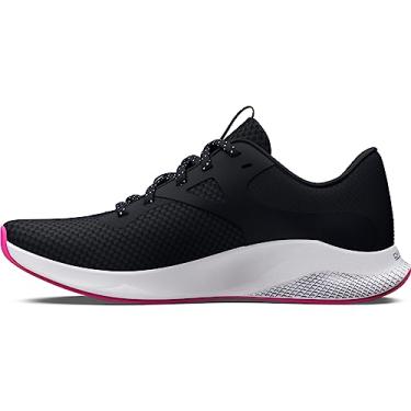 Imagem de Under Armour Tênis feminino Charged Aurora 2 Cross Trainer, (005) Preto/Branco/Rosa Rebel, 12