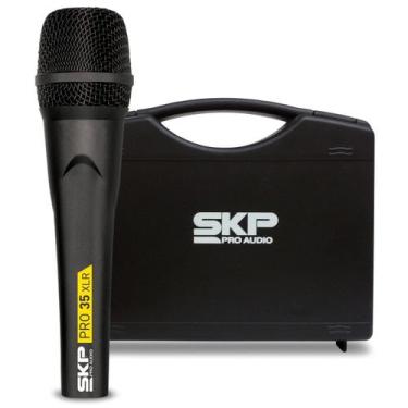 Imagem de Microfone Vocal Profissional Cápsula Alemã Pro35 Xlr Skp