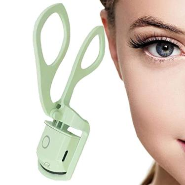 Imagem de Modelador de cílios aquecido | Ferramenta para cílios de aquecimento rápido com cabo de carregamento USB - Maquiagem para ondulação elétrica dos cílios para um estilo duradouro, kit de Rock-br