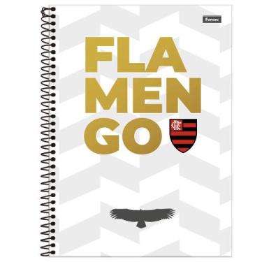 Imagem de Caderno Universitário Capa Dura Flamengo 20 Matérias Foroni